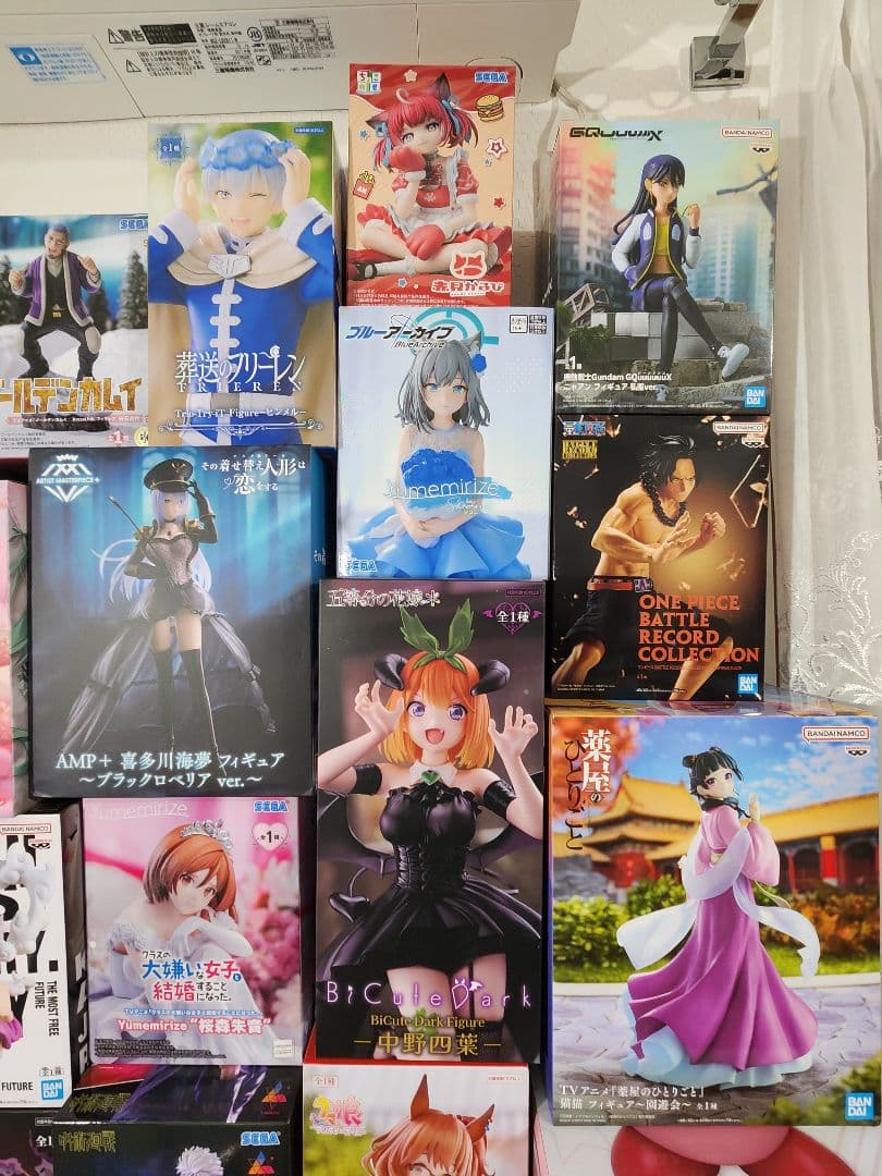 未開封フィギュア33個 美少女系 フリーレン かるび 初音ミク マオマオ