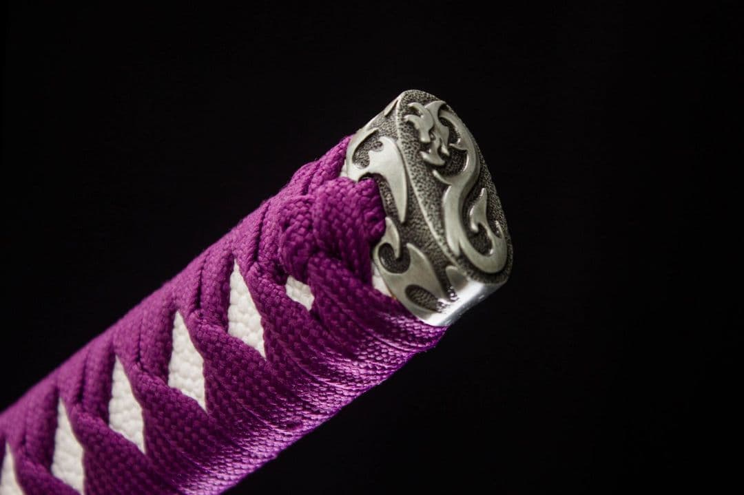 1045-武具 刀装具 日本刀　模造刀 居合刀 武士道 武蔵 鑑賞用 手鍛造打