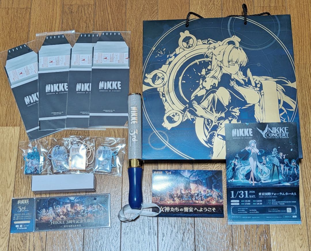 勝利の女神NIKKE3周年生放送来場者特典 非売品