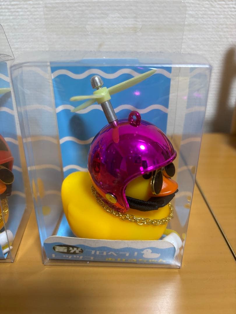 アヒル隊長　プロペラ付き　自転車　バイク　8個セット