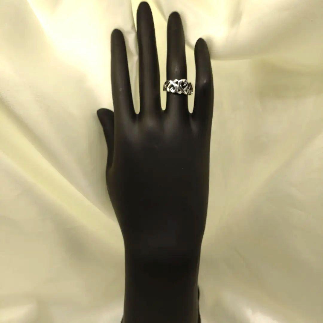 ＊ご成約済＊TIFFANY＆Co.　トリプル　ラビングハートリング　9号