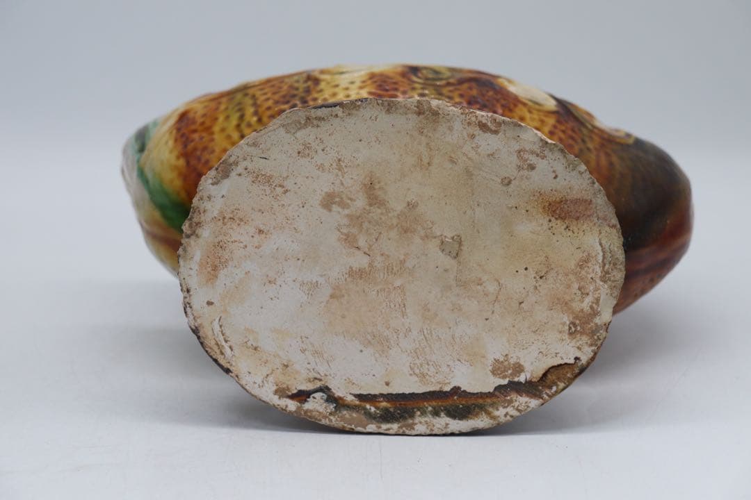 中国　唐三彩　鴨　送料込み1218