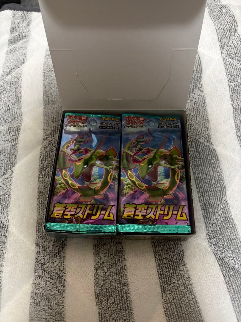 【ポケモンカード】蒼空ストリーム 1box ペリペリなし