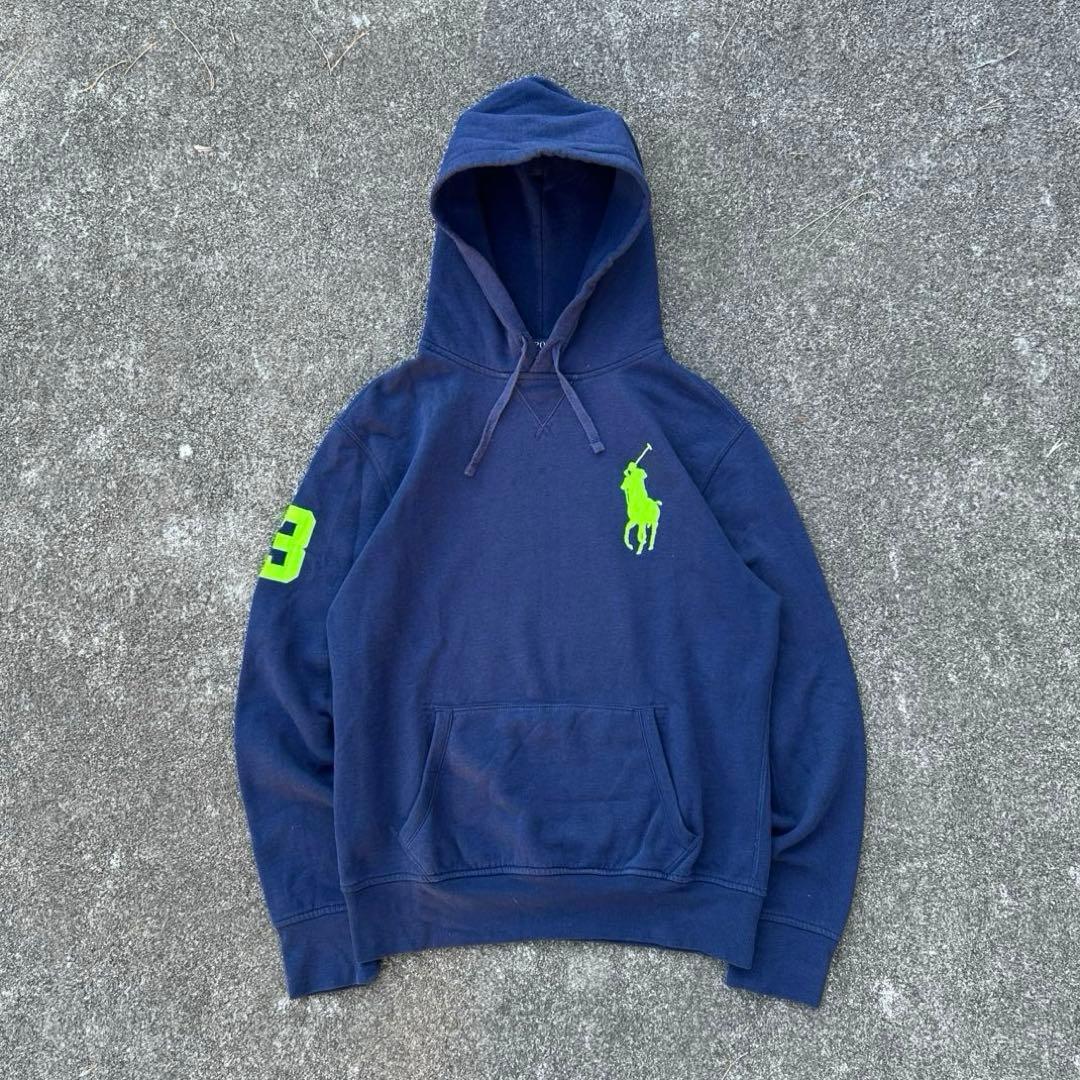 Polo Rarph Lauren パーカー　ビッグポニー　y2k アーカイブ