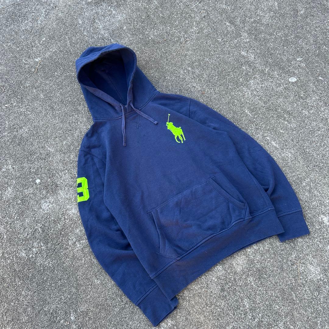 Polo Rarph Lauren パーカー　ビッグポニー　y2k アーカイブ