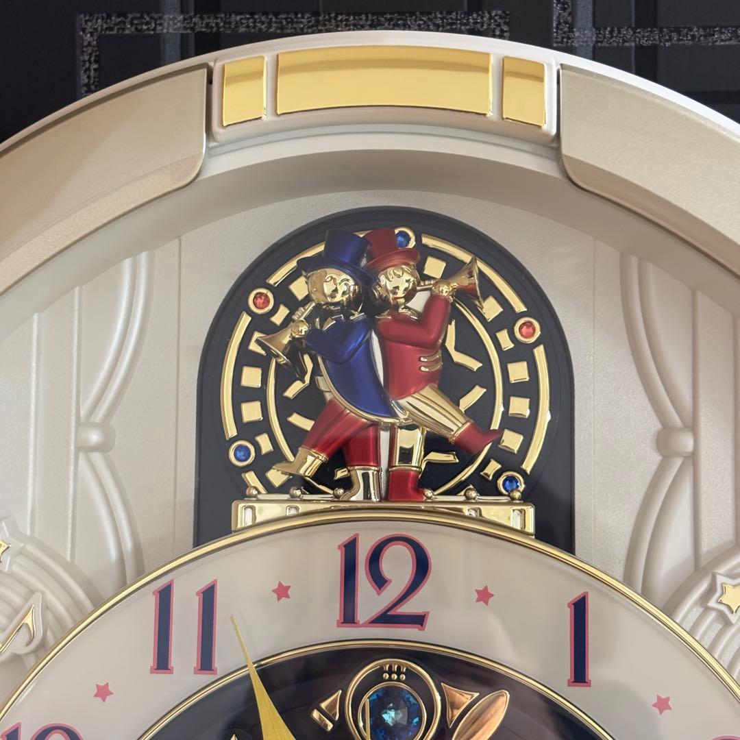 SEIKO メロディー掛時計　セイコー　電波時計　未使用　カラクリ時計　柱時計