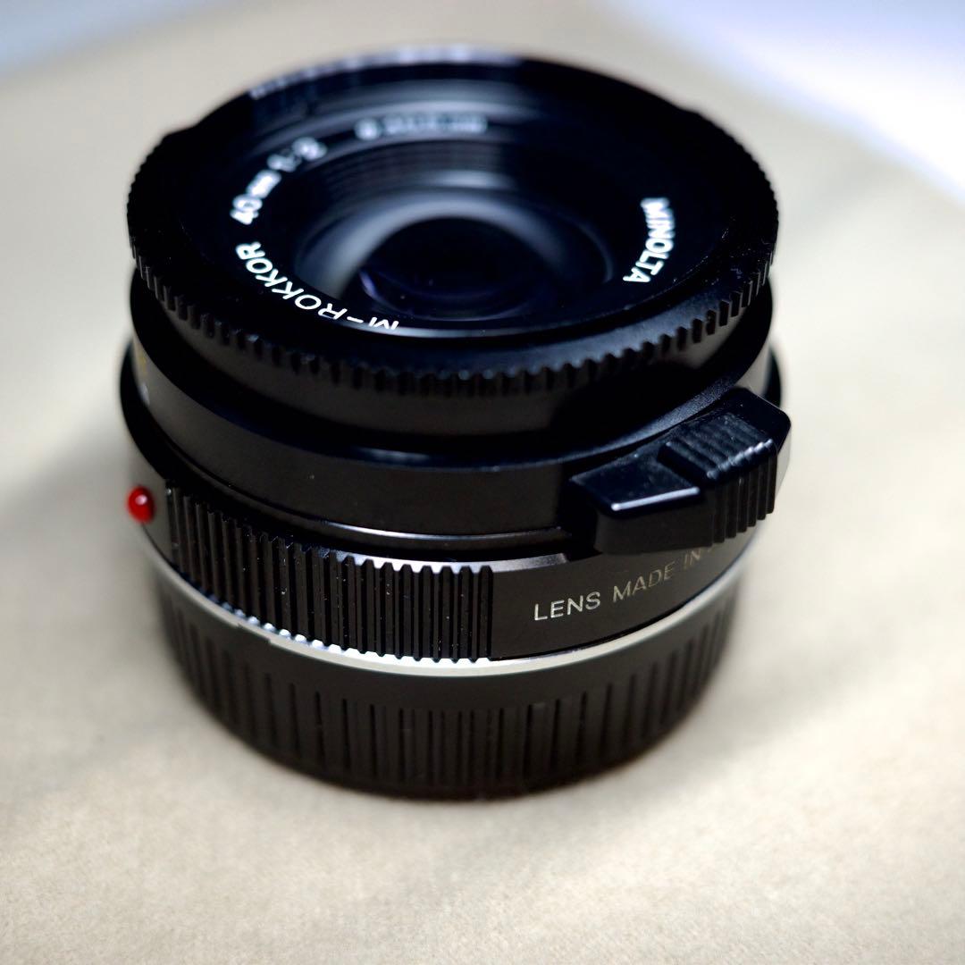 Minolta M-Rokkor 40mm f2 後期型（CLE用）