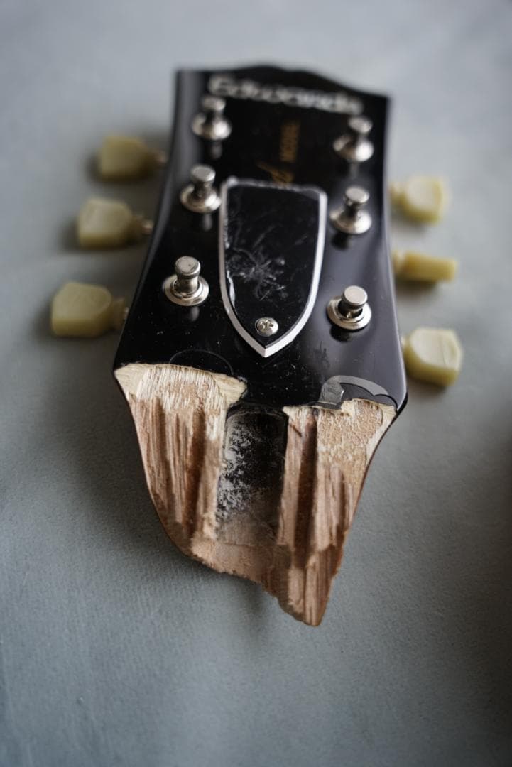 r*u様 新品　ネック破損　EDWARDS E-LP-STD/P Gold To