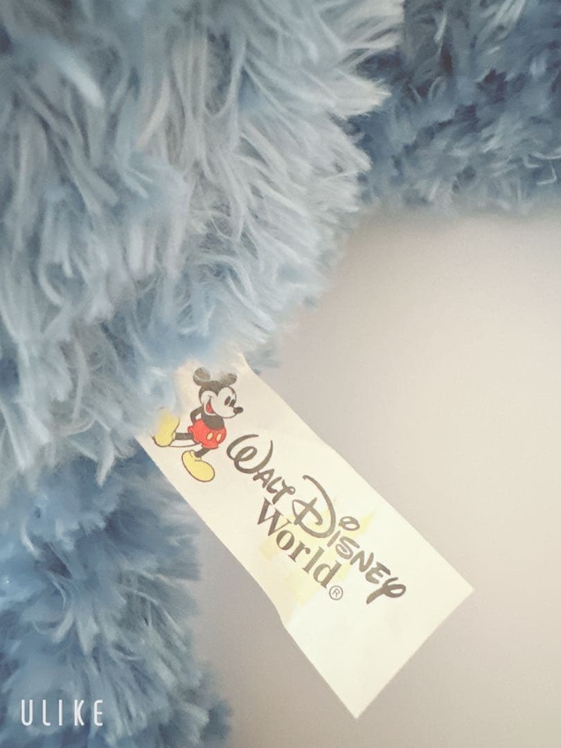wdw ダッフィー ブルー　ディズニーベア　ぬいぐるみ