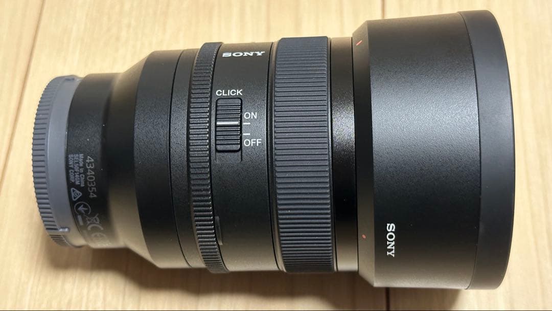 【ほぼ未使用】Sony FE 50mm F1.4 GM レンズ