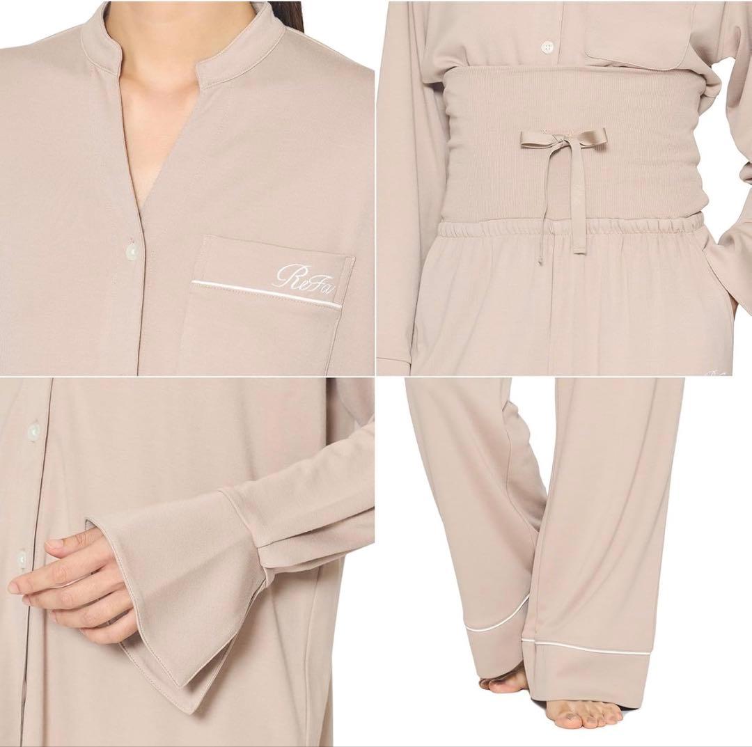 リファバイタルテックモイストスムーススタンドカラースリープウェアWOMEN