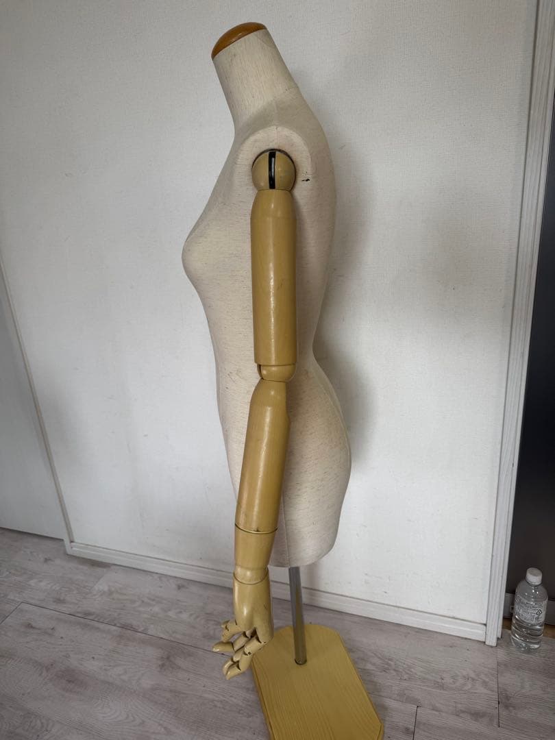 可動式　アーム付き　可動式 洋裁トルソー マネキン　レディース