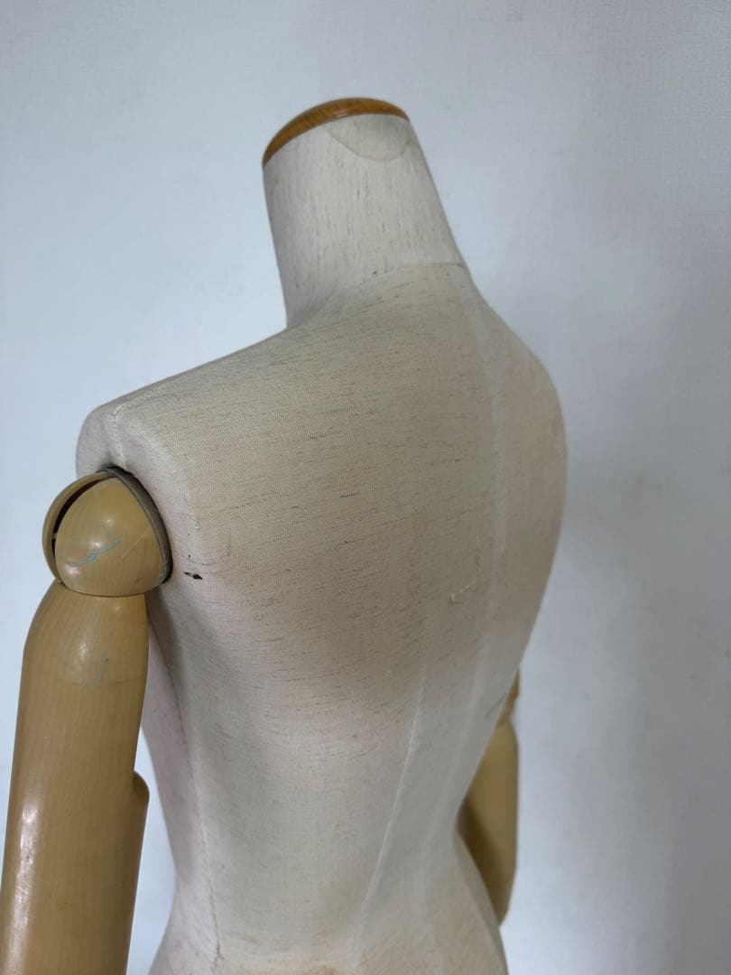 可動式　アーム付き　可動式 洋裁トルソー マネキン　レディース