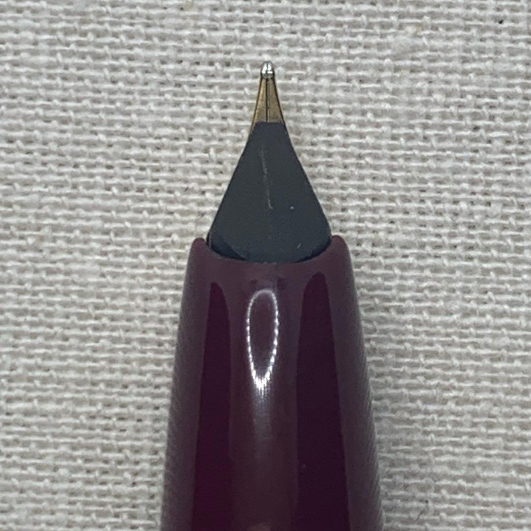 【希少良品】モンブラン no.14 ボルドー 18C F 万年筆　2桁シリーズ