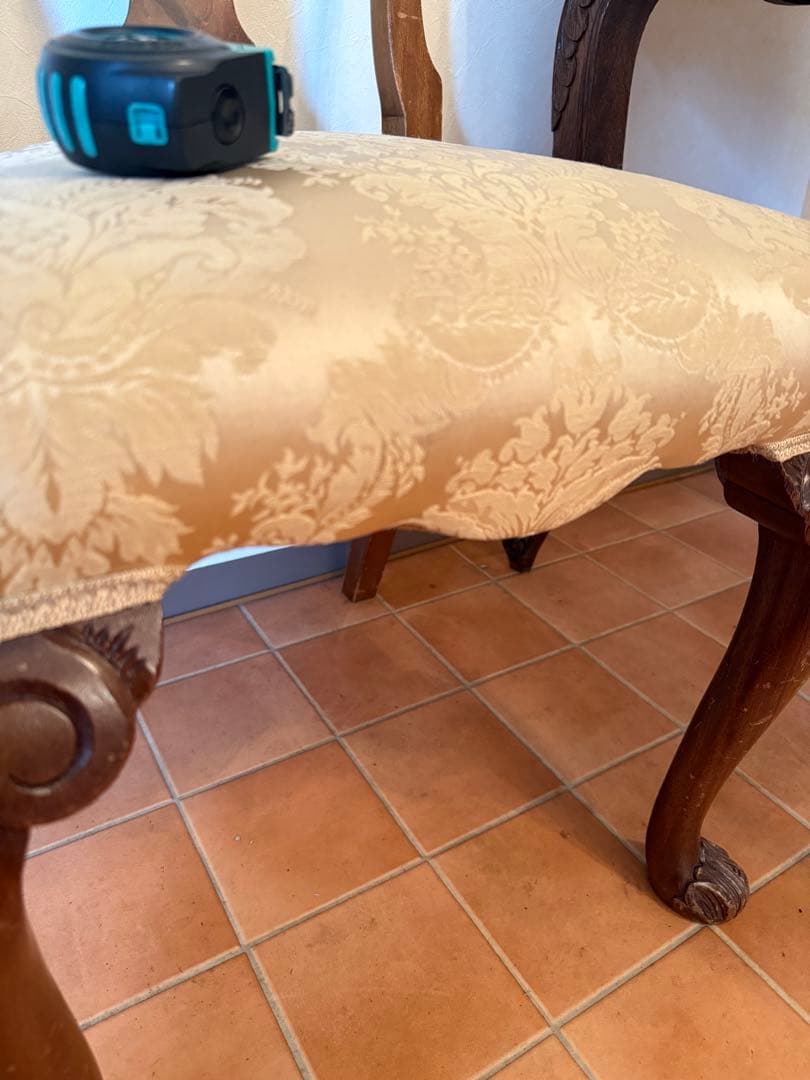 英国 状態良好1930年代アンティーククィーンアンチェア1脚