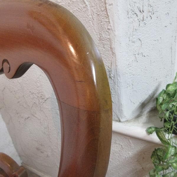 イギリス アンティーク 家具 バルーンバックチェア 椅子 イス 英国 4304e