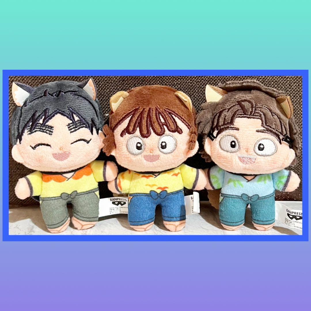 ［最安値］忍たま乱太郎 忍たま ほわぬい ナンジャタウン　3点セット