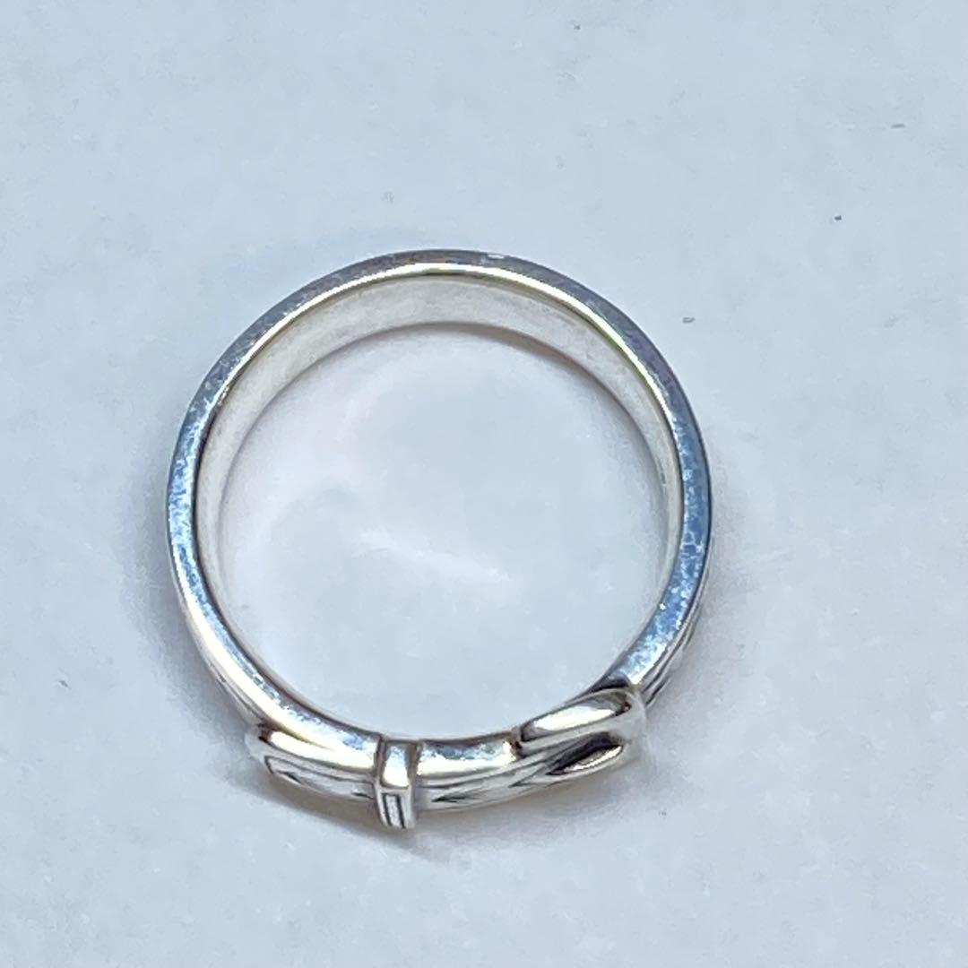 ageteピンキーリング4.5号　シルバー　　　　　　K484