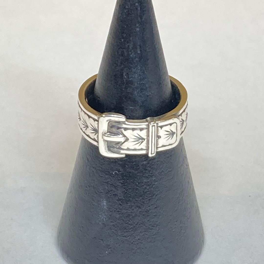 ageteピンキーリング4.5号　シルバー　　　　　　K484