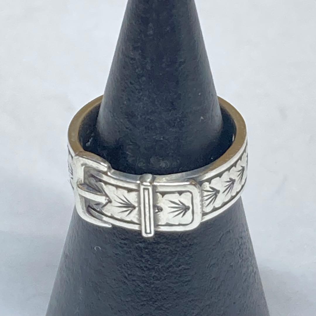 ageteピンキーリング4.5号　シルバー　　　　　　K484