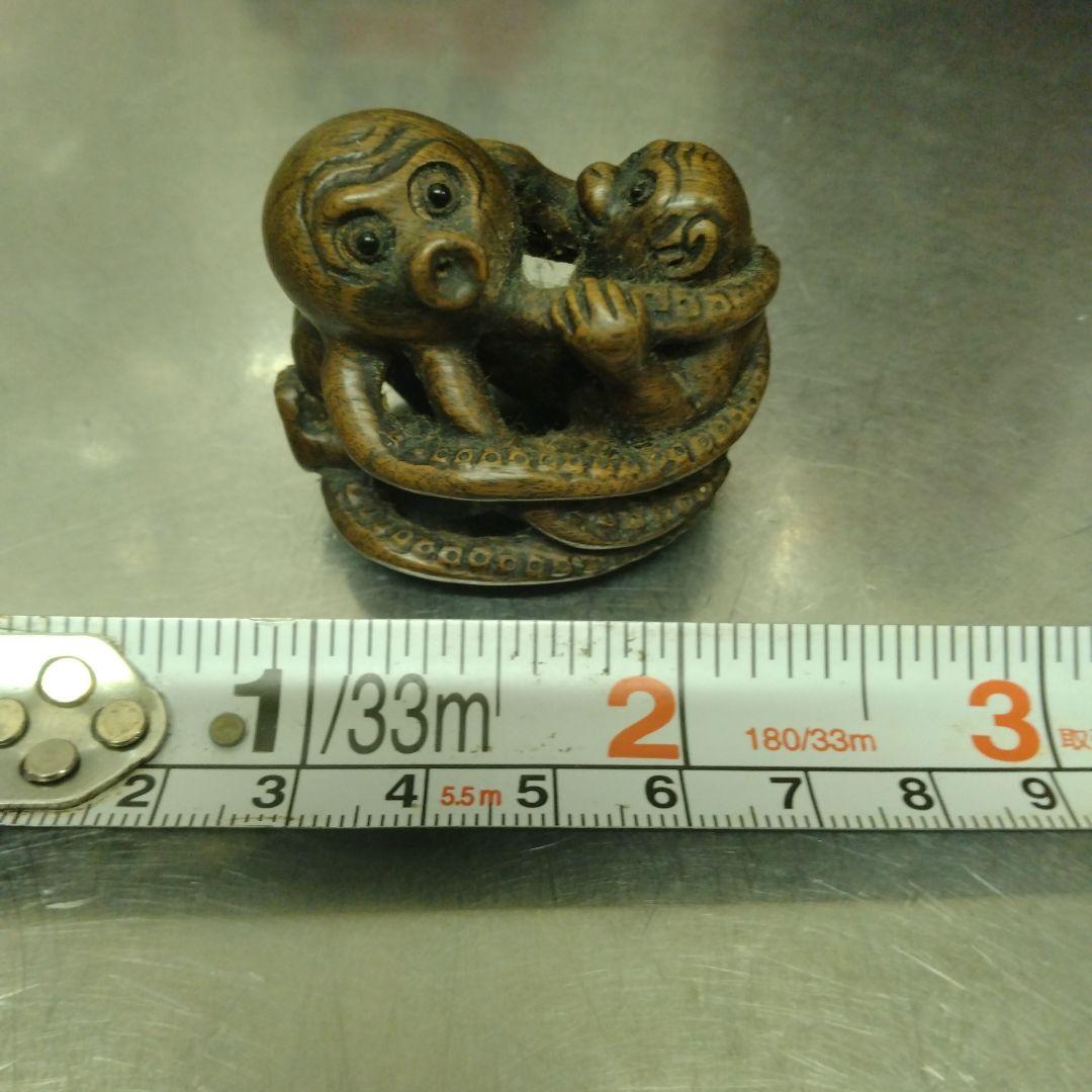 根付　骨董　全8体