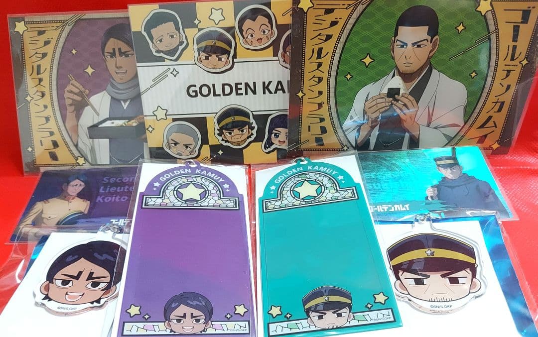 ゴールデンカムイ　東京メトロ　鯉登少尉　月島軍曹9点セット