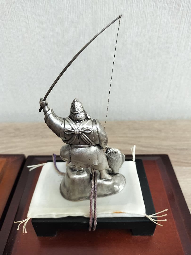 【純銀】 恵比須様 大黒天様 置物 コレクション　希少