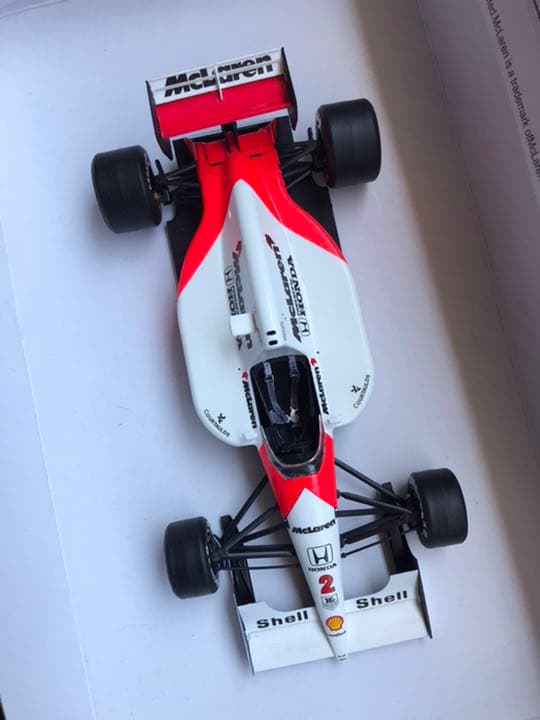 フジミ1/20マクラーレンホンダMP4/6 プラモ完成品