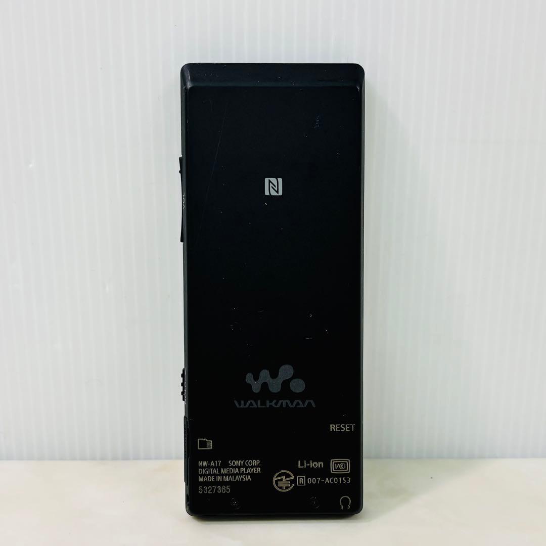 SONY ウォークマン NW-A17 ブラック 純正ケース付