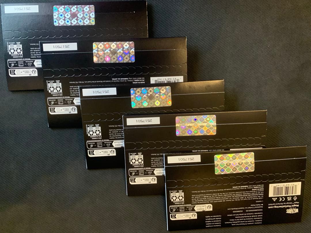 MTG SLD スパイダーマンレイズドFOIL 基本土地10枚×5セット