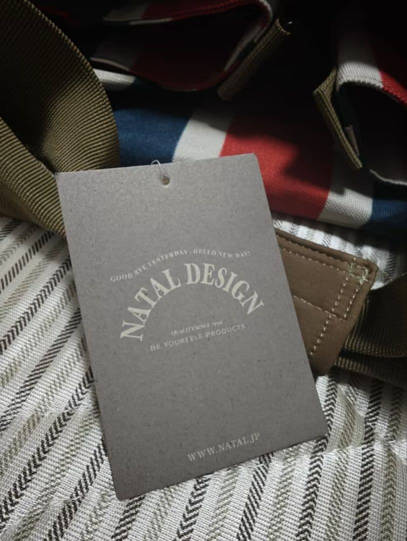 【新品未使用】ネイタルデザイン　KAMPING BIG TOTE BAG