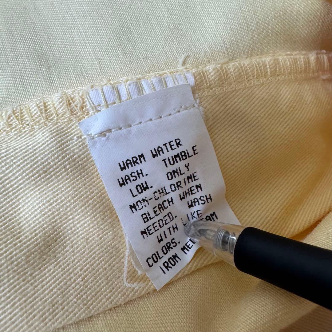 USA製　ラルフローレン　チノ　初期タグ　チノパン　イエロー　2タック　polo