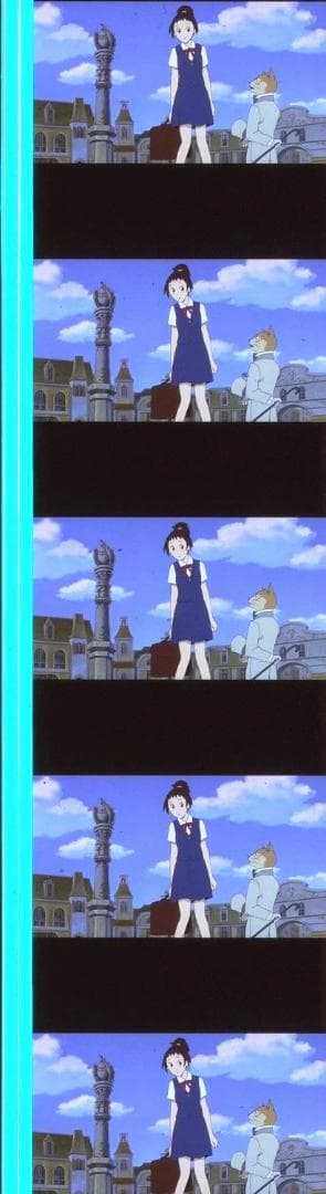 猫の恩返し 35mmフィルム 連続５コマ 池脇千鶴 袴田吉彦 山田孝之 前田亜季