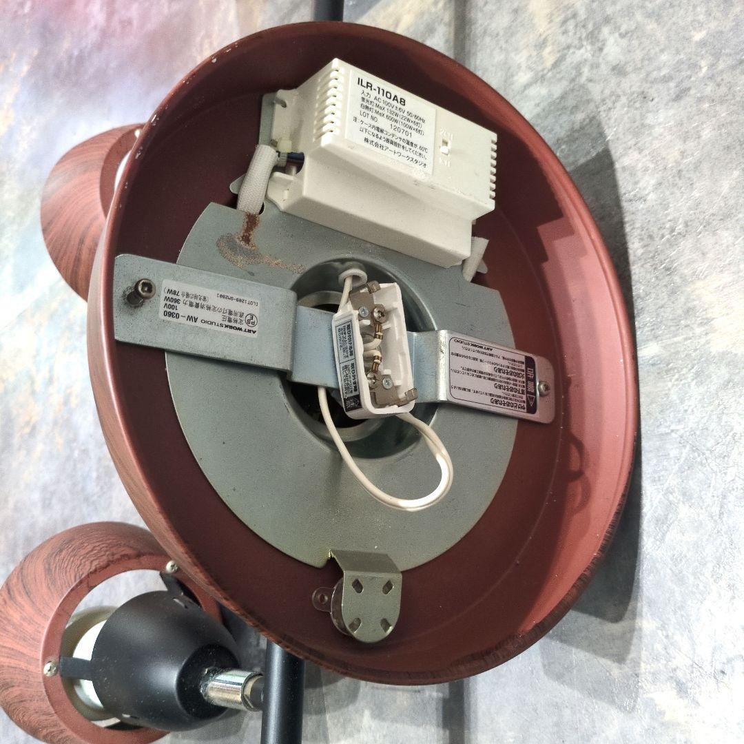 【定価6.8万】 アートワークスタジオ 6灯シーリングスポット 木目 8~12畳