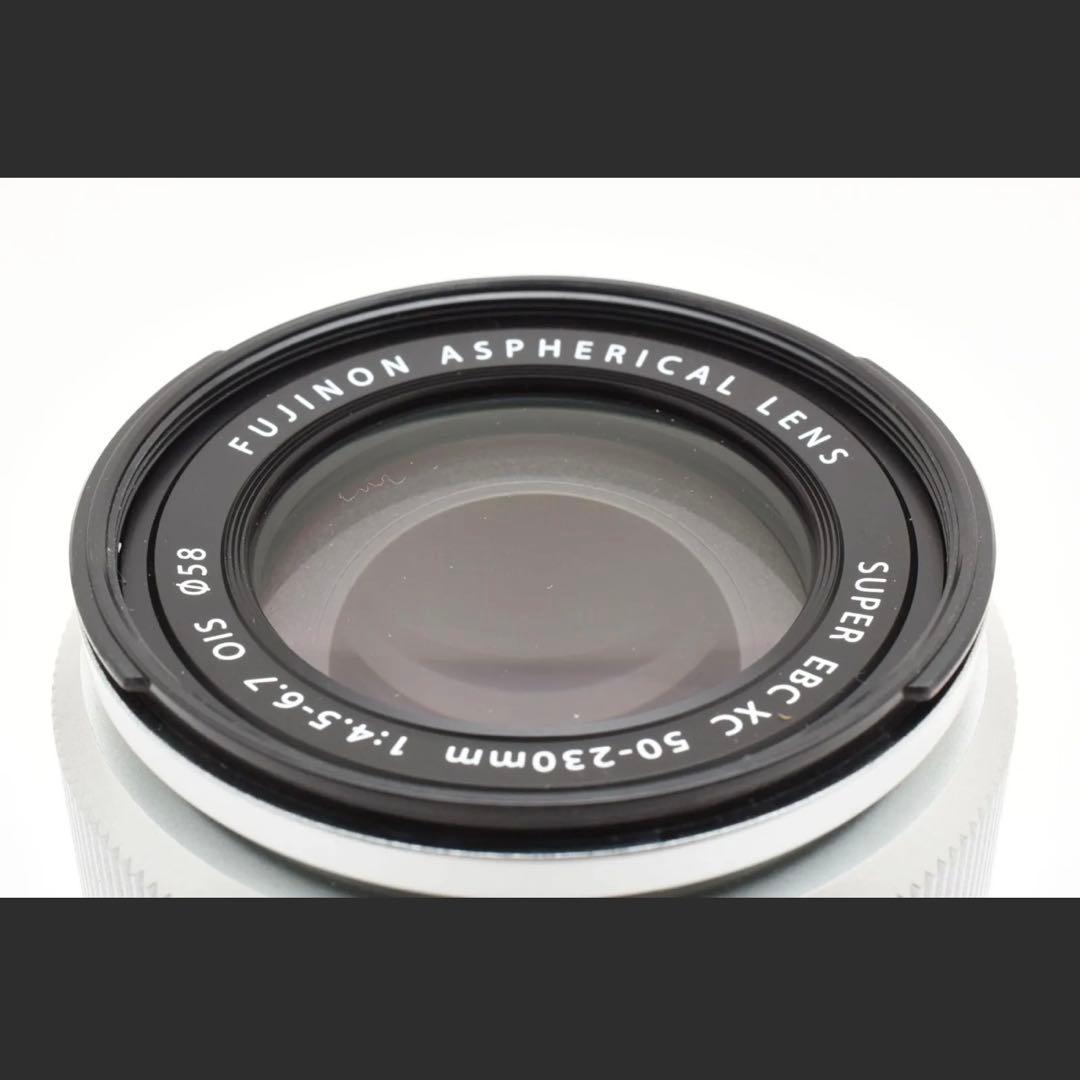 美品　富士フイルム　XC50-230mm f4.5-6.7 OIS シルバー