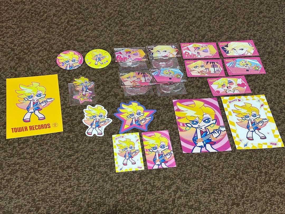 タワレコ　パンティ　セット　New PANTY & STOCKING