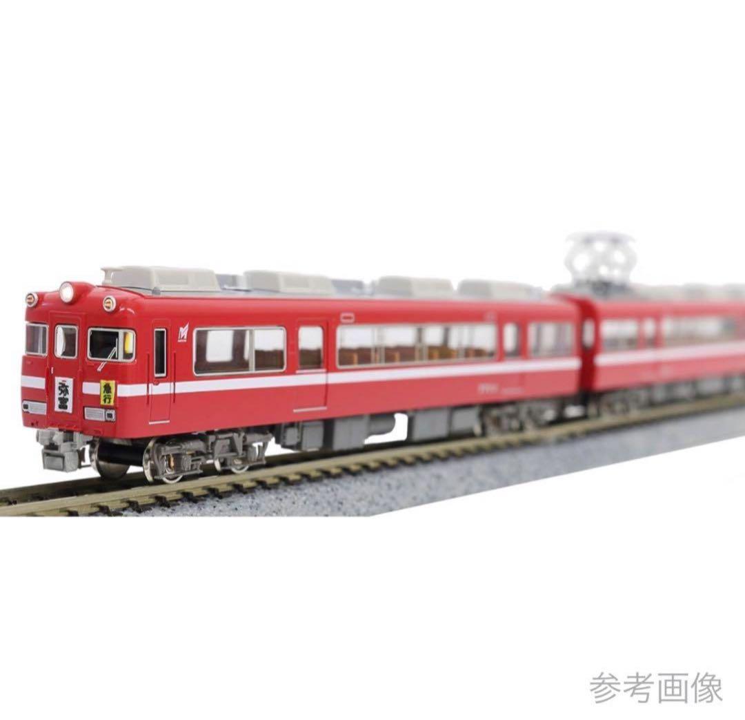 グリーンマックス 名鉄7700系白帯車 (妻面窓付き)30350・30351