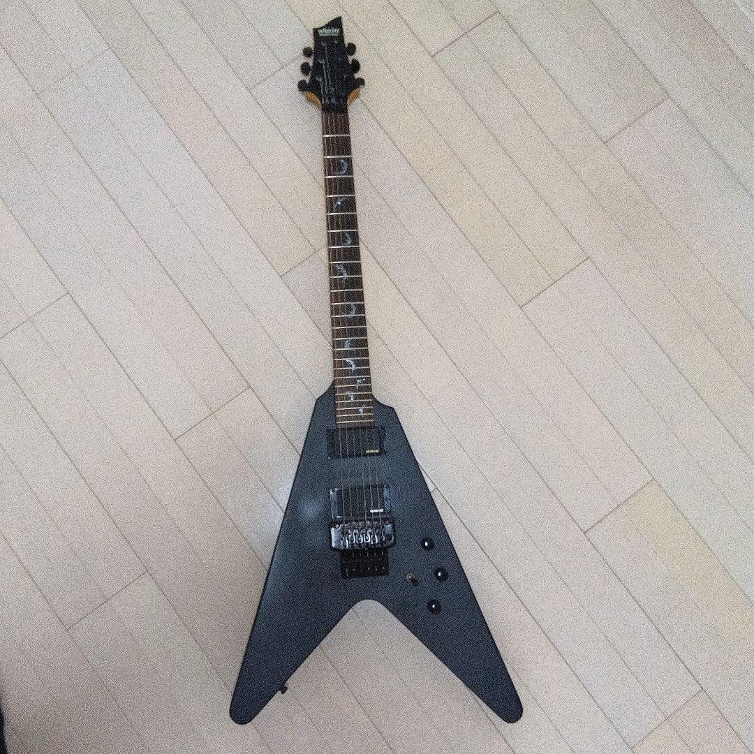 Schecter Diamond Series V-1 FR ブラック　美品！