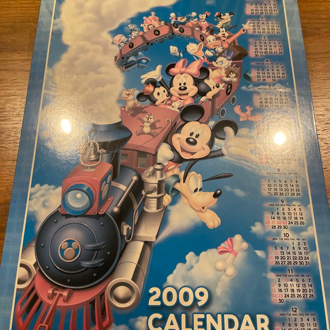 ジグソーパズル　ディズニーカレンダー　2009 未開封　1000P
