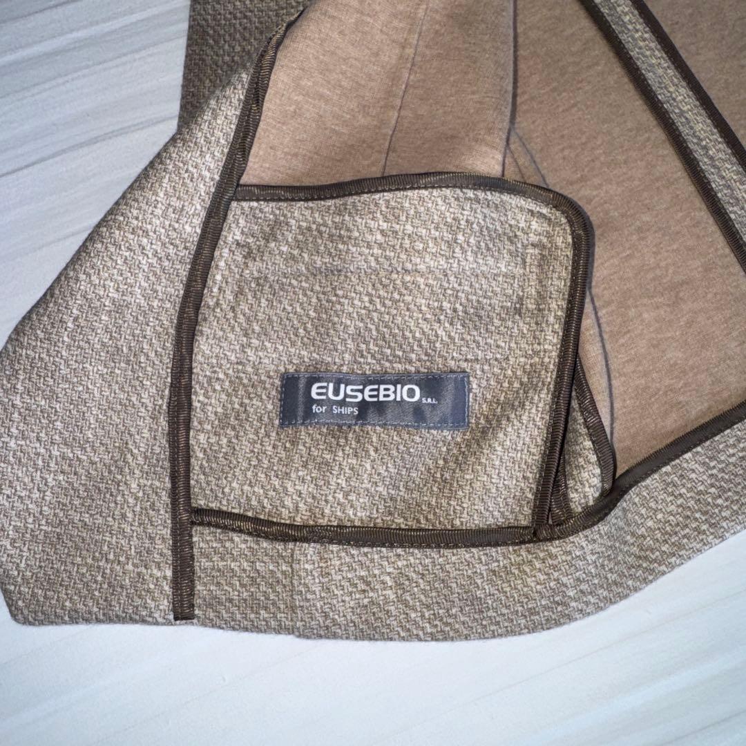 【新品希少】SHIPS シップス ベスト ジレ ベージュ