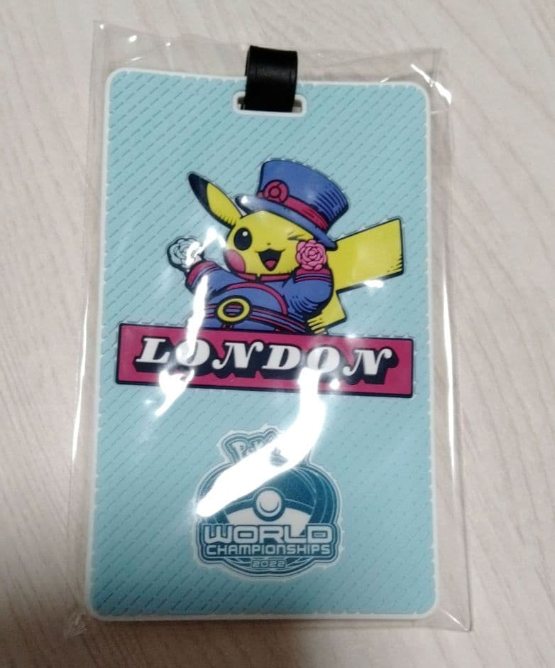 WCS 2022 ロンドン ポケモンカード 世界大会 LUGGAGE TAG