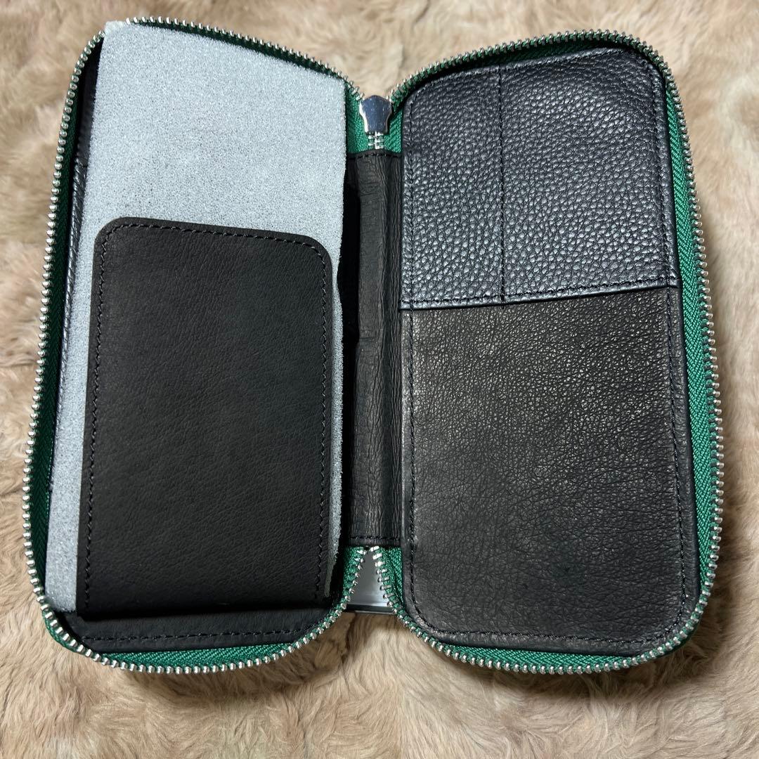 G1064 ラダイトLudditeラウンドジップペン―ケース エッセンシャル