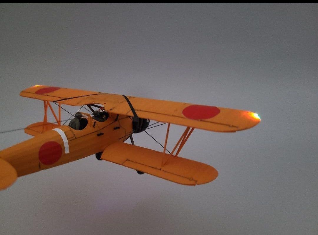 tomoya 九五式中間練習機(赤とんぼ)リアルモーターライズ完成品