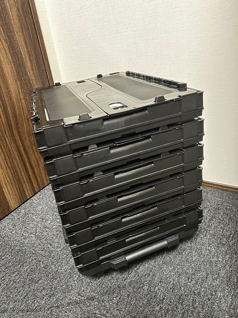 トラスコ中山(TRUSCO) 薄型折りたたみコンテナ 50L