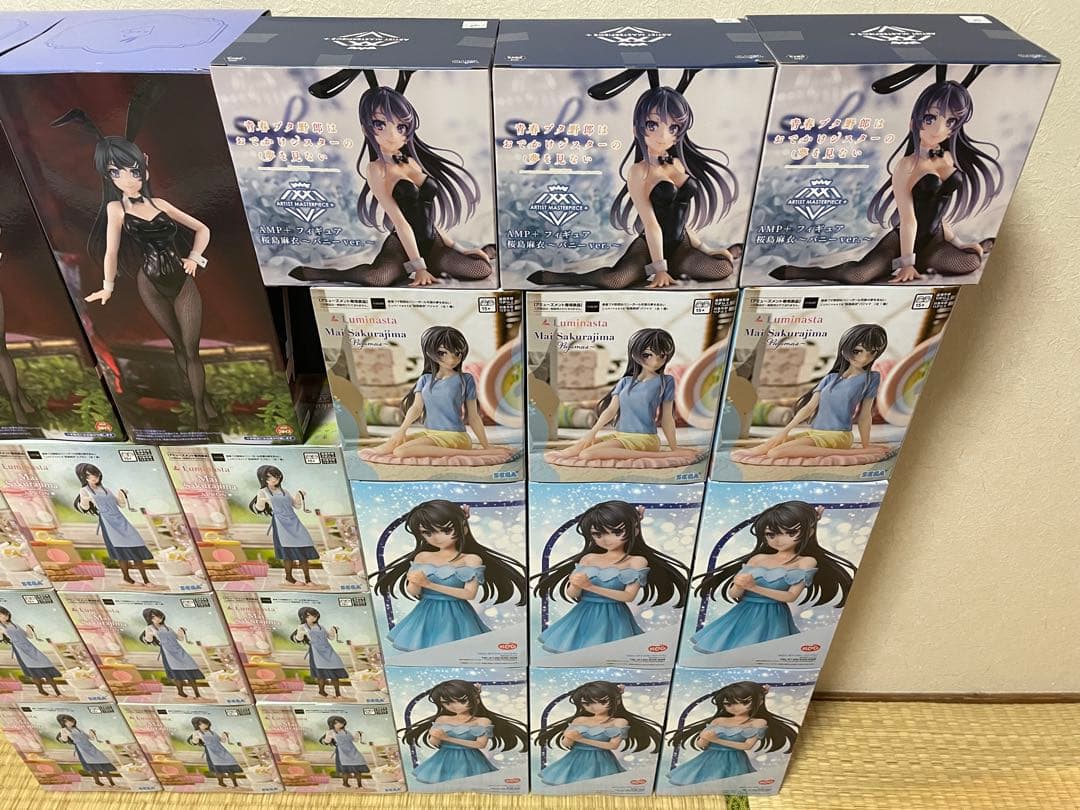 青春ブタ野郎シリーズ AMP 桜島麻衣 フィギュア 24個