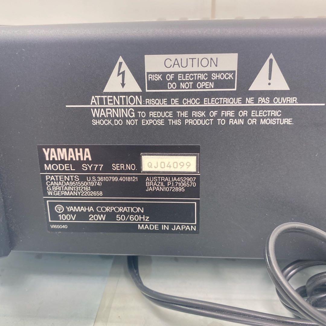 YAMAHA シンセサイザー SY77 動作品