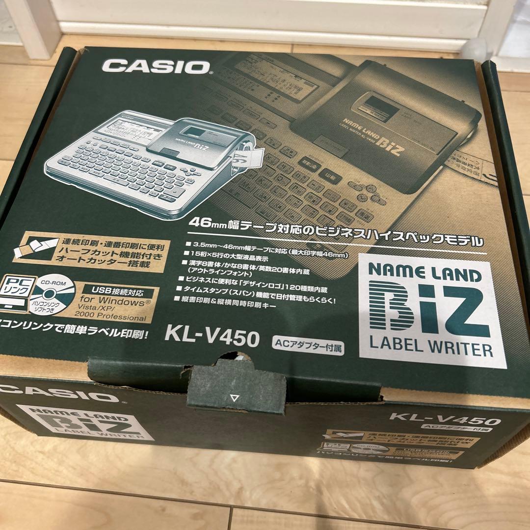 CASIO KL-V450 カシオ　ネームランド