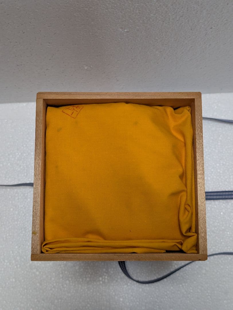 中田一於 釉裏銀彩 花生 淡青 九谷焼 匿名配送