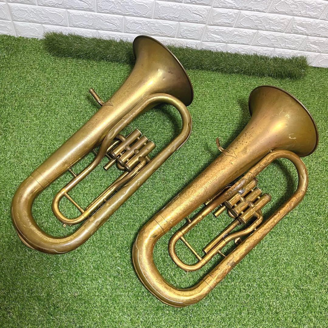 YAMAHA ヤマハ YEP201 ユーフォニアム 2個セット まとめ売り 現状