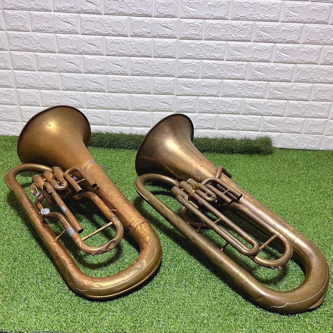 YAMAHA ヤマハ YEP201 ユーフォニアム 2個セット まとめ売り 現状
